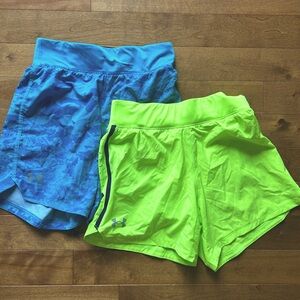 2✌️NWOT Under amour run speed shorts